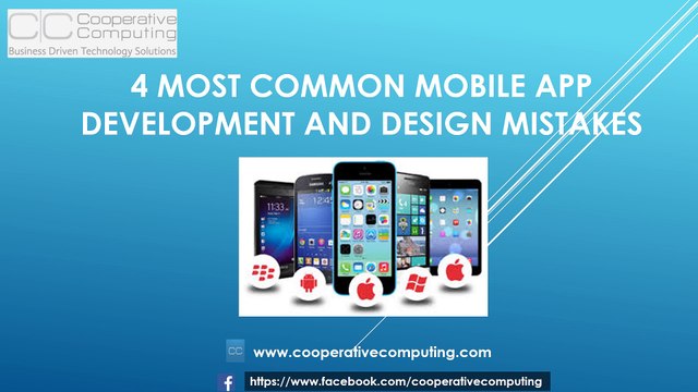 4 MOST COMMON MOBILE APP DEVELOPMENT AND DESIGN MISTAKES