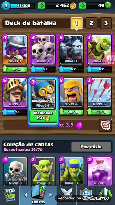 Começando no clash royale