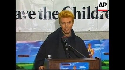 David Bowie - 50th Birthday Concert Press Conference