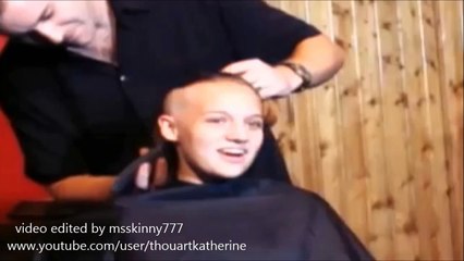 Kate shaves her head