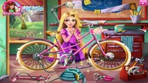 Rapunzels Bicycle - Princess Rapunzel Video Game For Kids