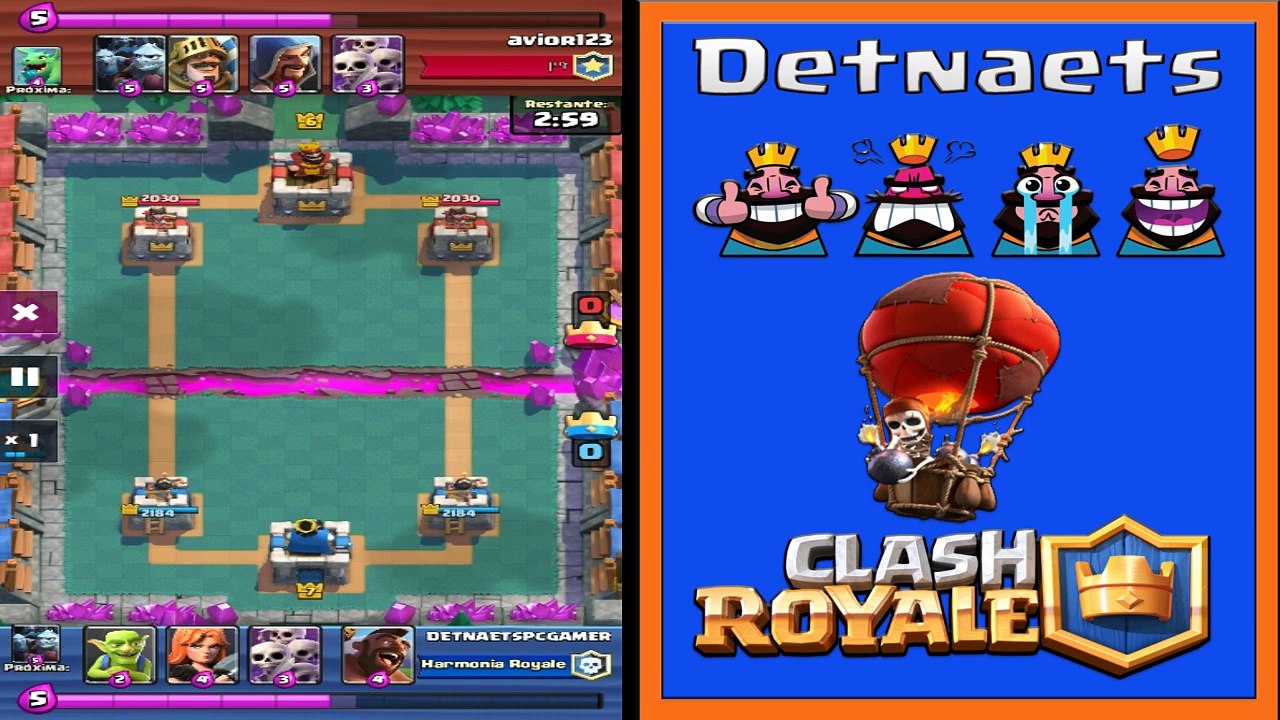 Clash Royale DETNAETS x AVIOR123
