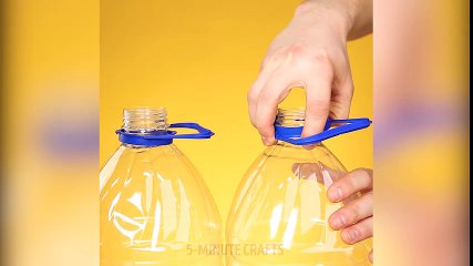 Mẹo hay với chai nhựa