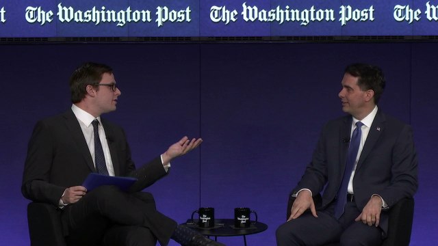 Walker evaluates Trump's first month in office