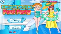 Permainan Frozen Sisters Pool Party - Frozen Sisters Pool Party