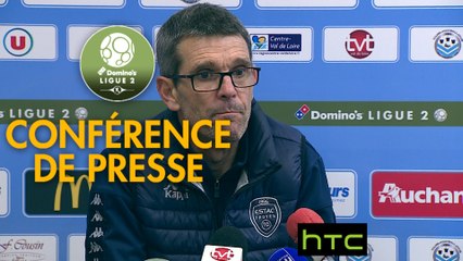 Conférence de presse Tours FC - ESTAC Troyes (0-0) : Nourredine  EL OUARDANI (TOURS) - Jean-Louis GARCIA (ESTAC) - 2016/2017