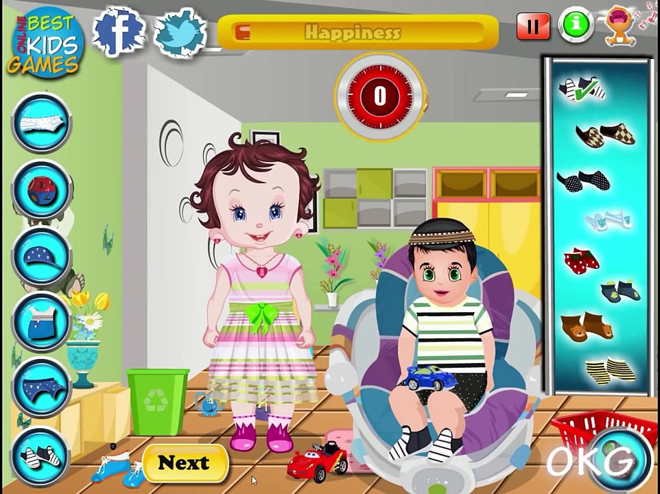 Best Moments Game Video Baby Lisi New Born Dress Up