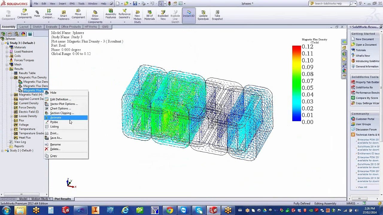 Electro Thermal Analysis in EMS SolidWorks