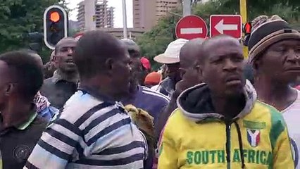 Afrique du Sud: la police disperse une marche anti-immigrés