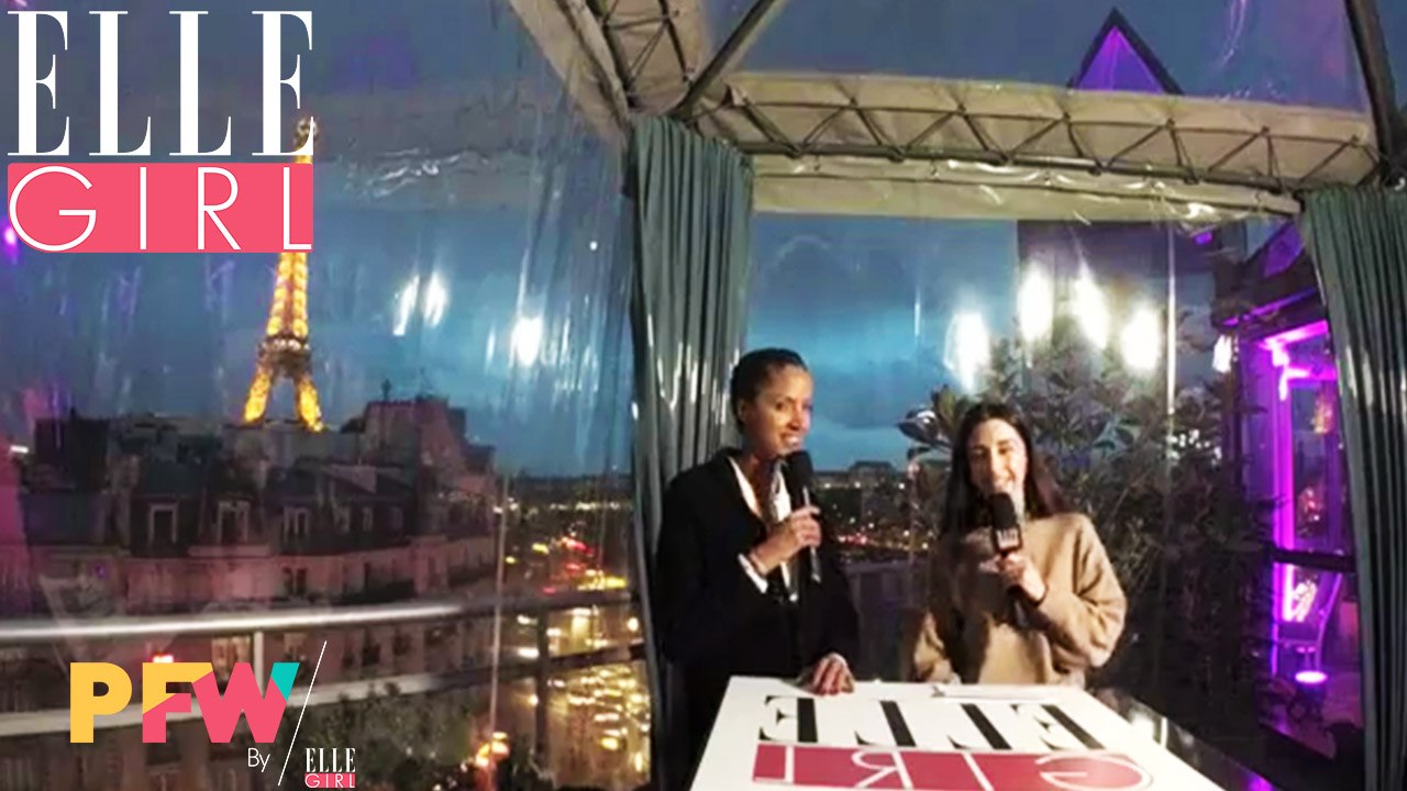 Paris Fashion Week by ELLE Girl 2017 - Noémie Lenoir, l'interview des blogueuses by Canal !