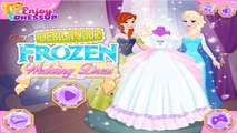Disney Congelado Princesa Juego para Niños Diseño de Su Congelado Vestido de Novia Juegos HD