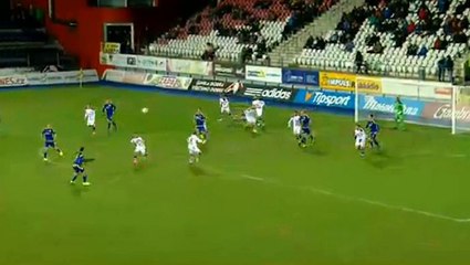 Davis Ikaunieks GOAL HD - Jihlava 2-0 Hradec Kralove 24.02.2017