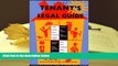 BEST PDF  Every Tenant s Legal Guide (Nolo Press Self-Help Law) BOOK ONLINE