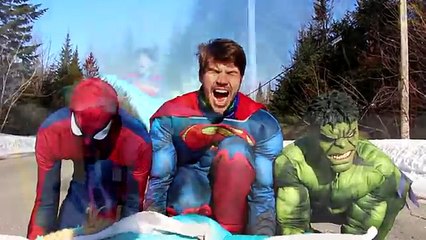 Frozen Elsa & Spiderman SODA CHALLENGE  Joker Maleficent Rapunzel Spidergirl Toys