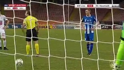 Thomas Goiginger Penalty Goal HD - BW Linz 1-0 Neustadt 24.02.2017