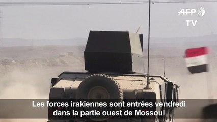 Les forces irakiennes entrent à Mossoul-Ouest