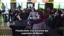 Présidentielle: à la rencontre des supporters de Macron