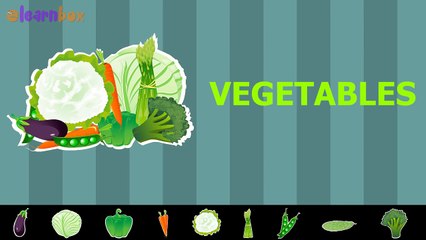 Aprender Inglés Verduras Nombres! Canción infantil para Niños de Preescolar