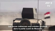 Les forces irakiennes entrent à Mossoul-Ouest