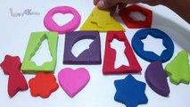 Play Doh Mickey Mouse Learn Colors Rainbow and Hello Kitty Molds plastilina Fun and Creati