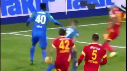 Rizespor vs Kayserispor 2-4 All Goals & Highlights HD 24.02.2017