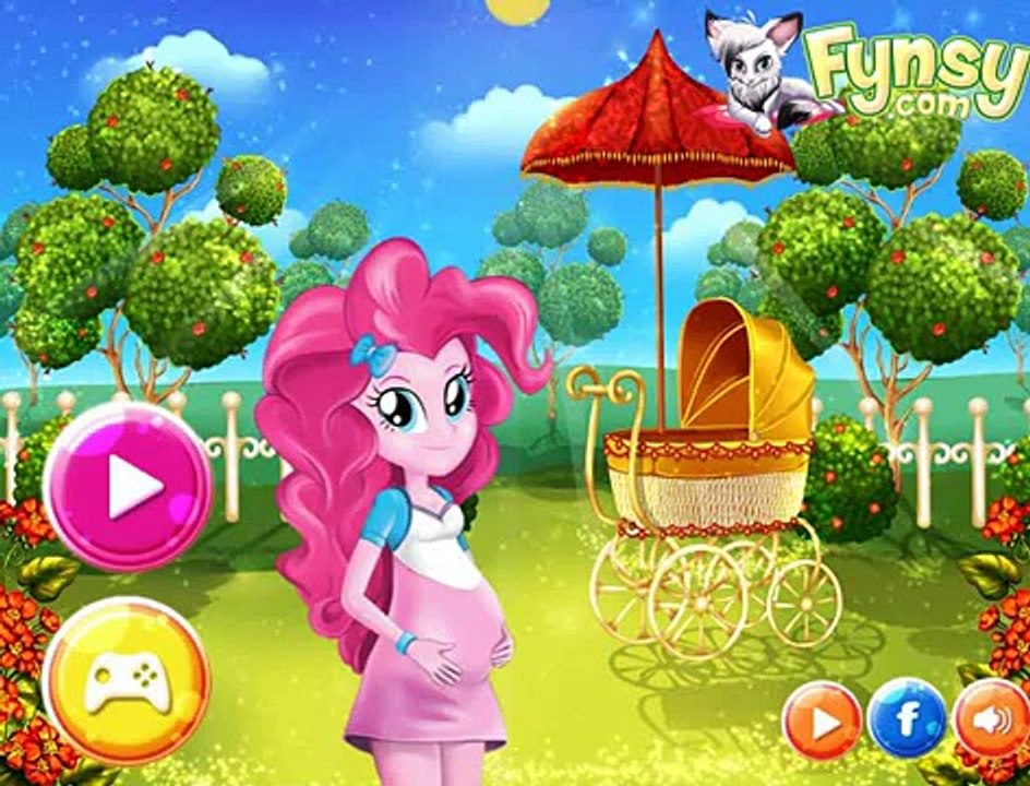 My Little Pony Equestria Girls Pregnant Rarity & Pinkie Pie Baby Birth ...