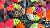 Would You Eat SUSHI DONUTS?