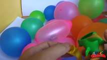 Ponga a los niños juguetes en globo videos | Disney juguetes poner en globo