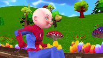SpiderBaby Hulk Superheroes Spiderman Dinosaurs Gorilla Animals Finger Family Rhymes