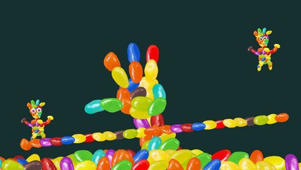 Mega Sweets Finger Family Pack - Lollipops, Candies, Ice Cream, Animals 3D