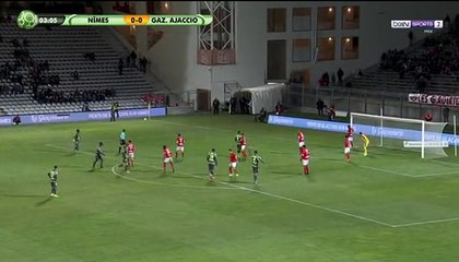 Jerome Le Moigne GOAL HD - Nimes 0-1 GFC Ajaccio 24.02.2017