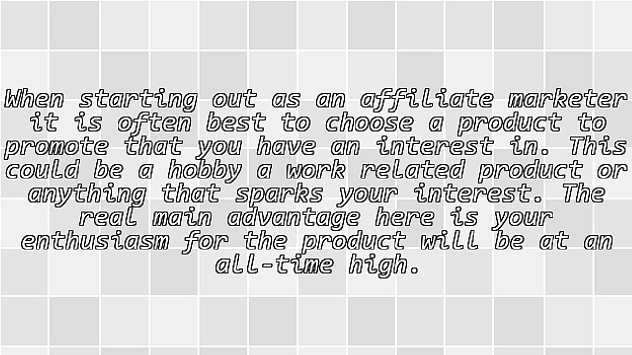 Top Ten Tips - Choosing An Affiliate Network To Promote