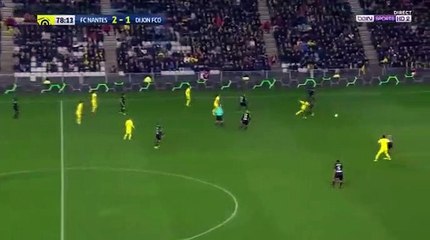 Felipe Pardo Fantastic Goal HD - Nantes 3-1 Dijon 24.02.2017