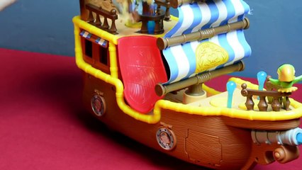 Jake and The Neverland Pirates Toy Bucky Music Ship Parrot Skully Jake Pirate Disney Junio