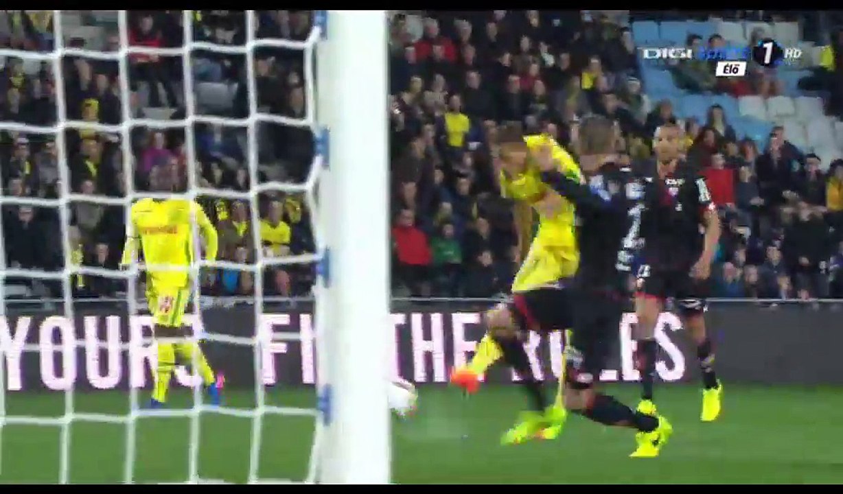 All Goals & Highlights HD - Nantes 3-1 Dijon - 24.02.2017