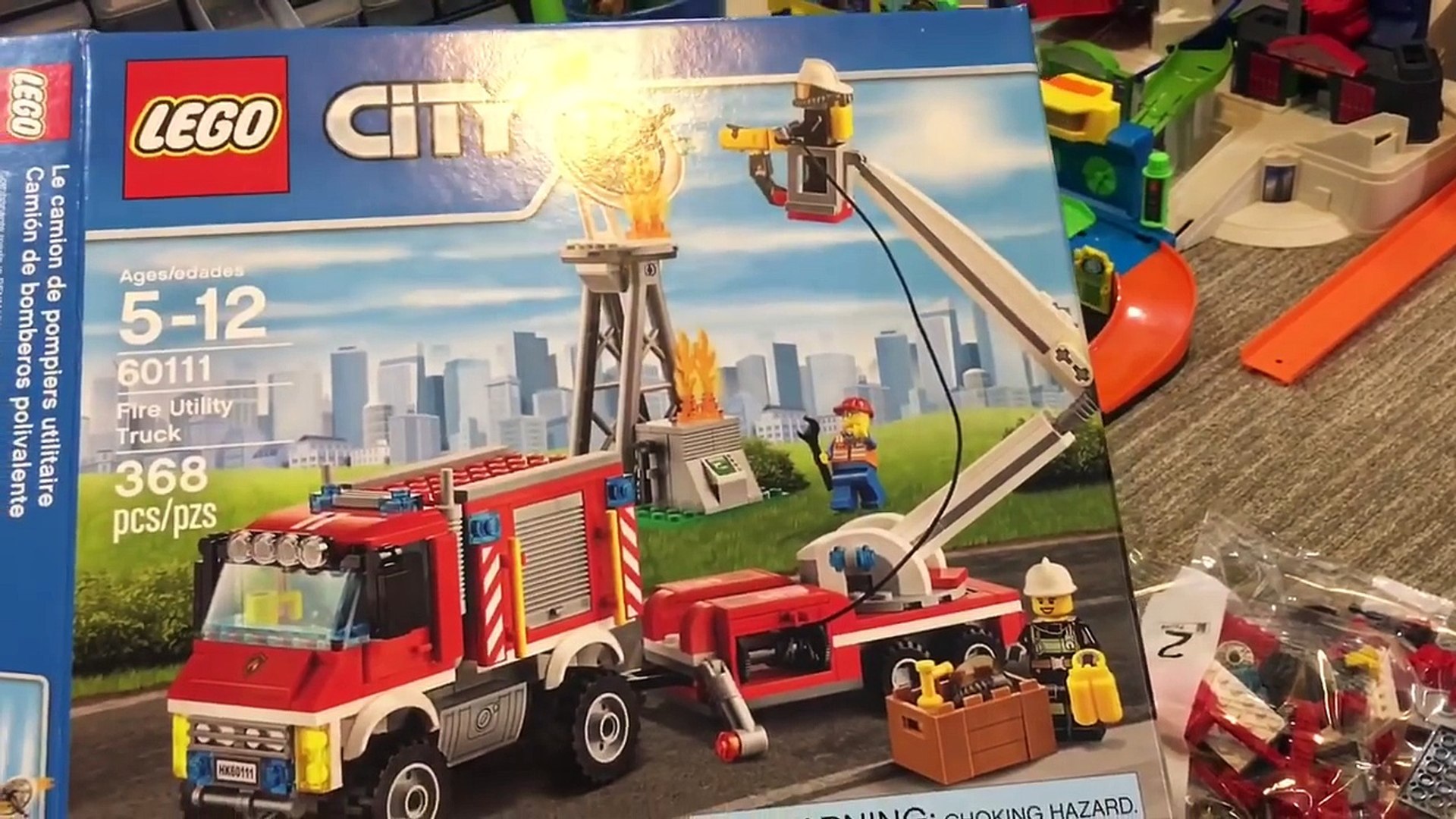LEGO City Fire Utility Truck Set #60111