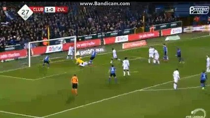 Björn Engels Goal HD - Club Brugge 2-0 Zulte  24.02.2017 HD