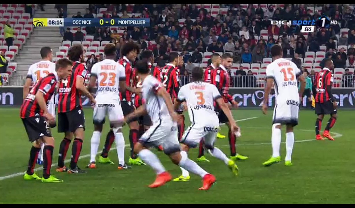 Steve Mounie Goal HD - Nice 0-1 Montpellier - 24.02.2017