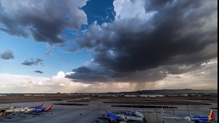 Sağanak Yağışın Timelapse Görüntüler Ile Muhteşem Güzelliği
