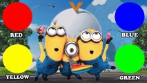 Minions & Minion Colors Disney Cars Lightning McQueen Nursery Rhymes for Children | Kids S