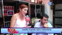 Joselito Argüello sale a defenderse de malos comentarios