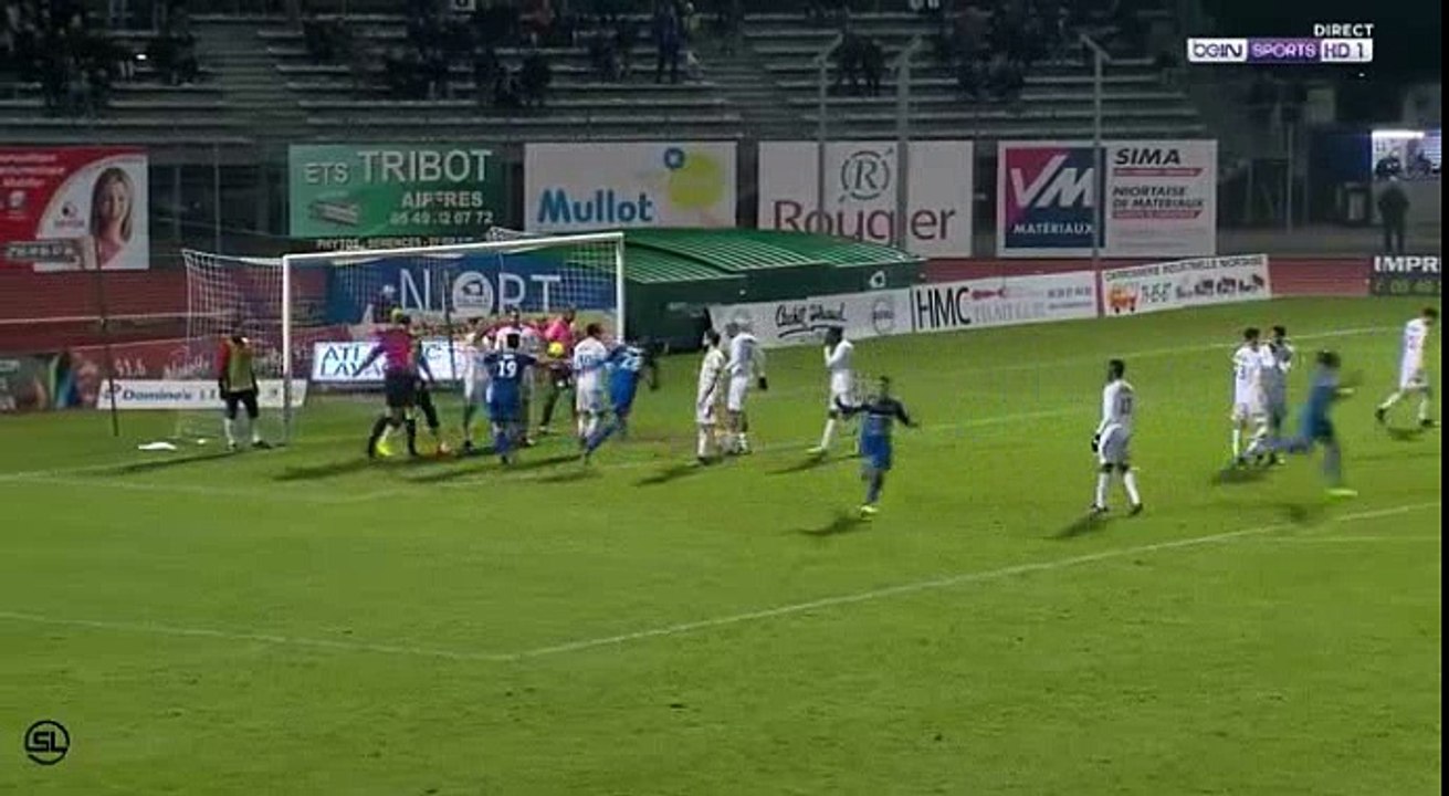Solomon Sambia Goal HD - Niort 3-2 Red Star 24.02.2017