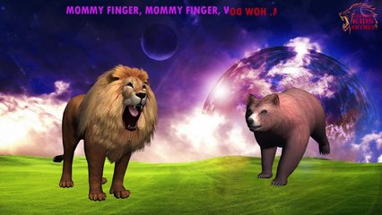 Mega Gummy Bear How To Make Ice Cream Finger Family Nursery Rhymes for kids Toys Fun