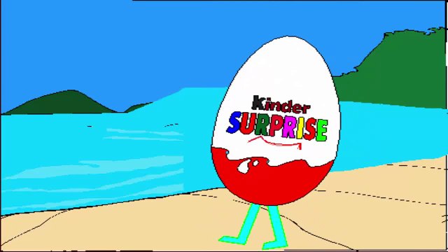 Play Doh Huevos Sorpresa Congelados de Hello Kitty en Stop-Motion de los Niños de la Historieta Juguetes ของเล่น