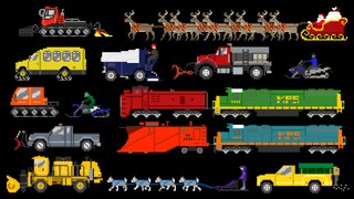 Winter Vehicles - Snow Plow Truck, Snowmobile & More - The Kids' Picture Show (Fun & Educational)