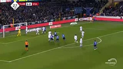 Engels  Goal - Club Brugge vs Zulte Waregem 2-0  24.02.2017 (HD)