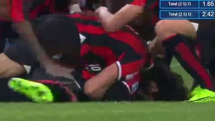 Mickael Le Bihan Goal HD - Nice 1-1 Montpellier - 24.02.2017 HD