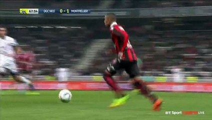 Mickael Le Bihan GOAL HD - Nice 1-1 Montpellier 24.02.2017