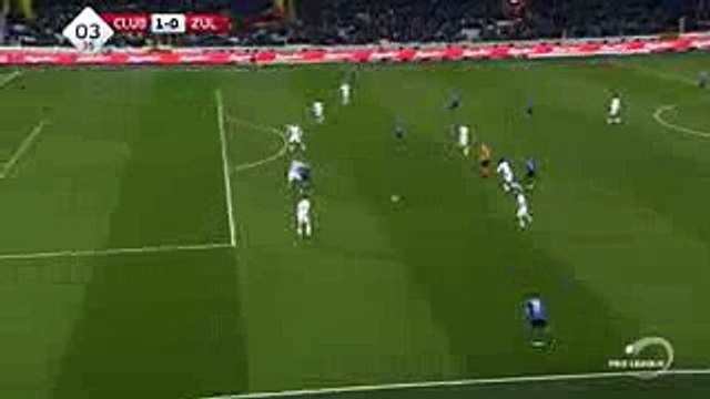 Vormer Goal - Club Brugge vs Zulte Waregem 1-0 24.02.2017 (HD)