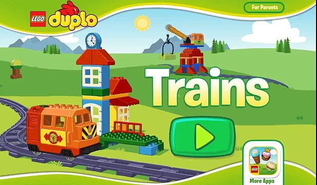 Лего поезд и железная дорога. ЛЕГО ДУПЛО. Lego Duplo train. Мультик про паровозик
